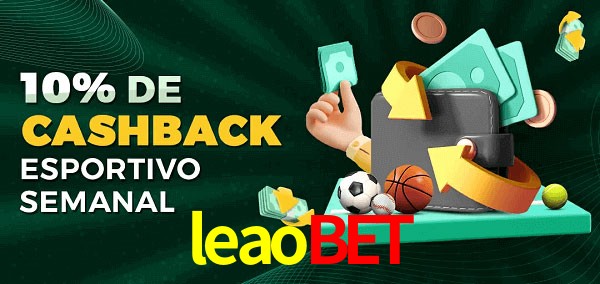 10% de bônus de cashback na leaobet